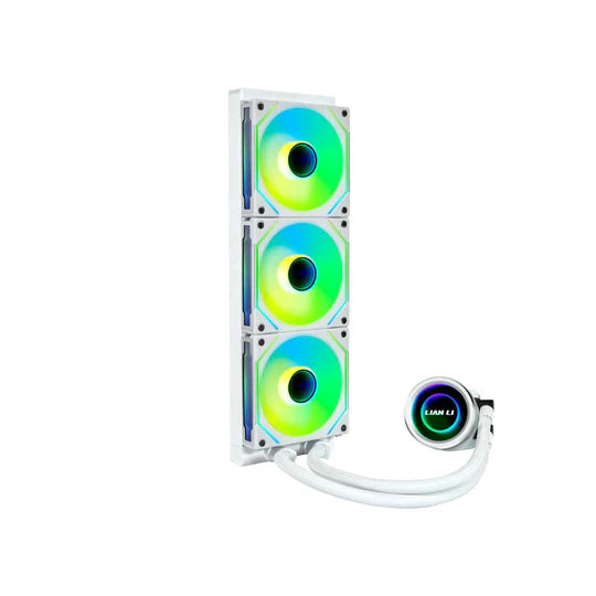 LIAN LI GA II TRINITY SL-INF 360 RGB AIO Liquid Cooler White LIAN LI GA II TRINITY SL-INF 360 RGB AIO Liquid Cooler White
